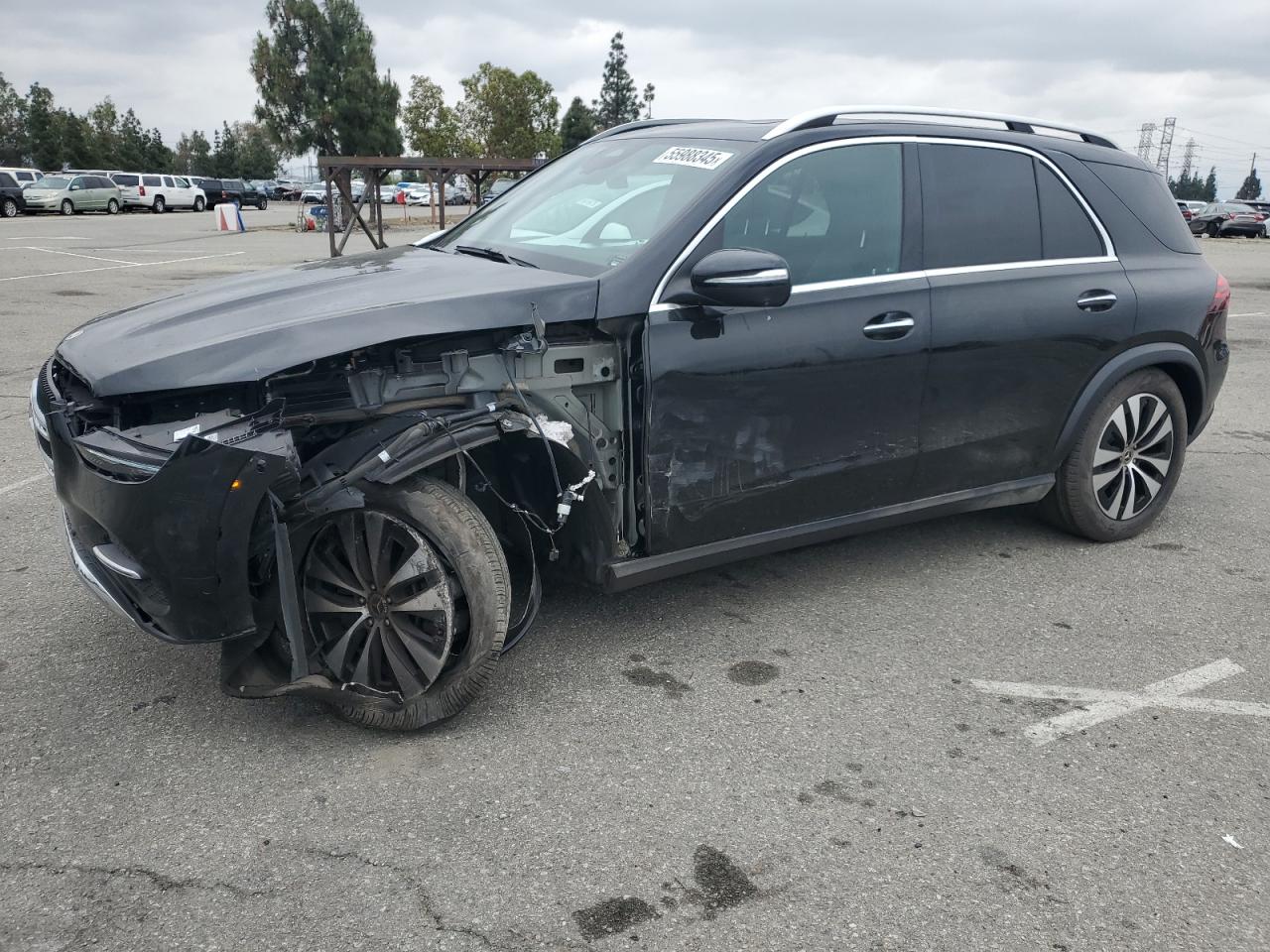 2024 Mercedes-Benz Gle 350 4Matic de vânzare în Rancho Cucamonga, CA - Front End