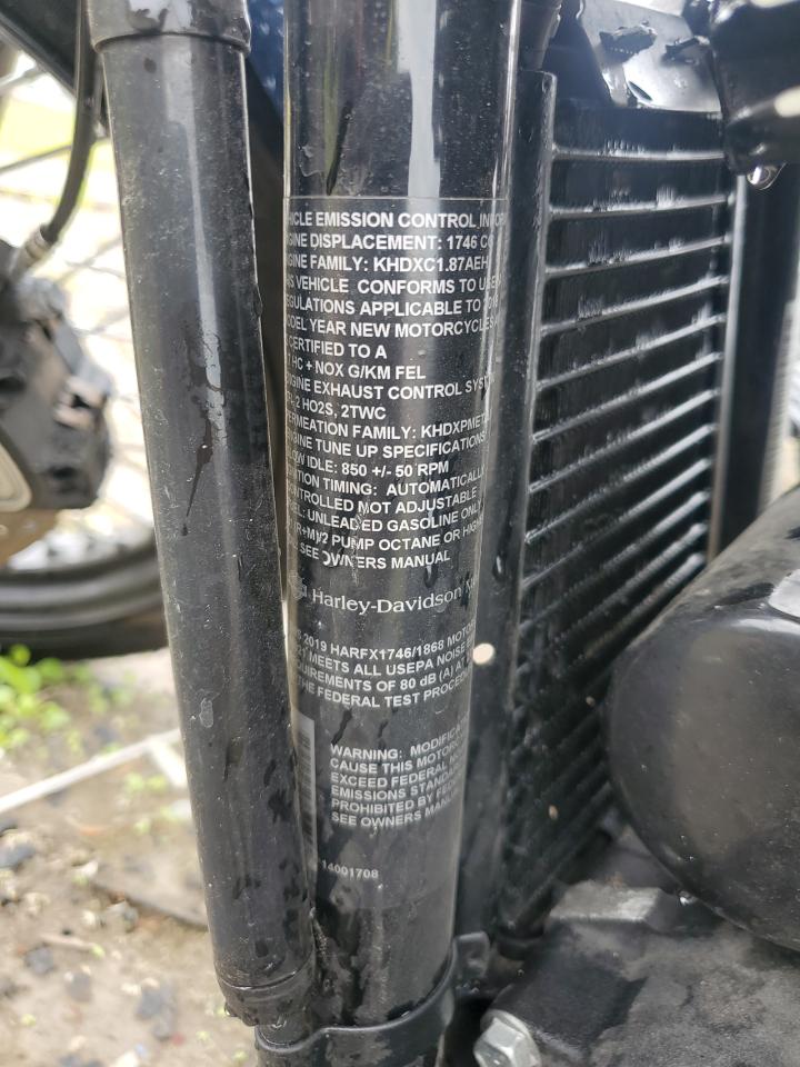 2019 Harley-Davidson Fxbb VIN: 1HD1YJJ25KB065516 Lot: 57687805