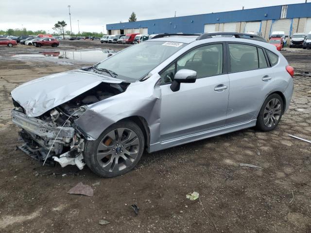  SUBARU IMPREZA 2016 Серебристый