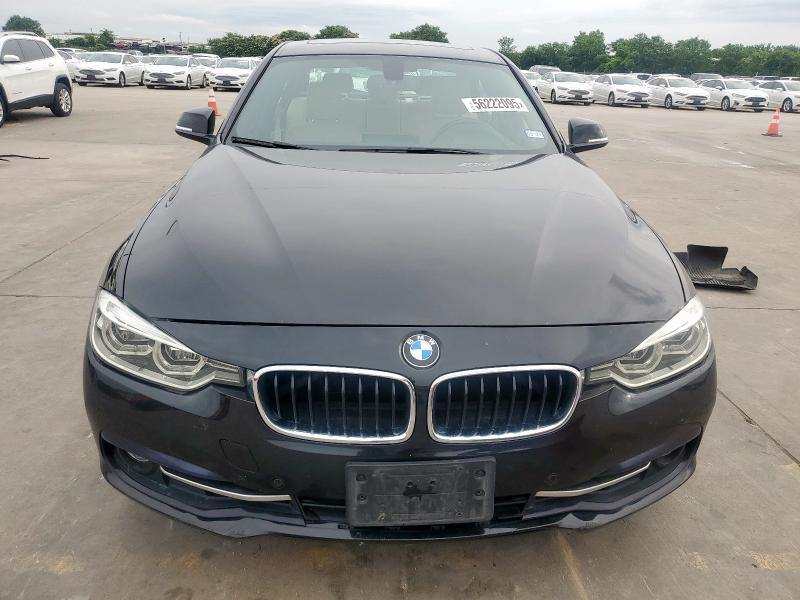  BMW 3 SERIES 2017 Czarny