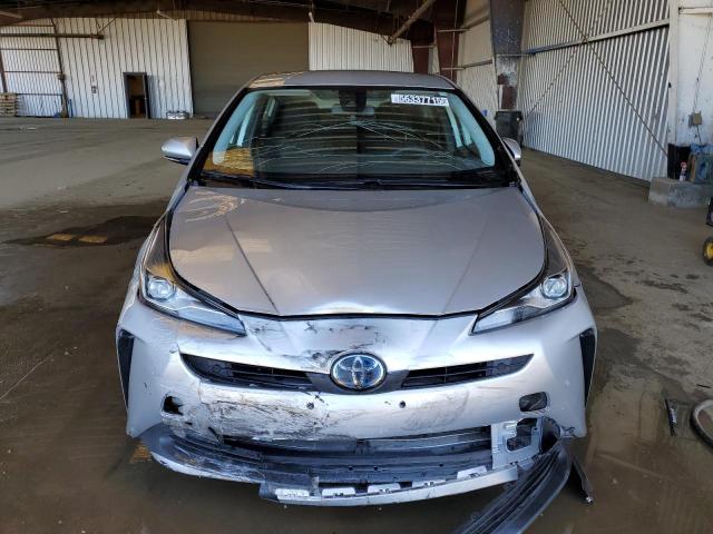  TOYOTA PRIUS 2021 Silver