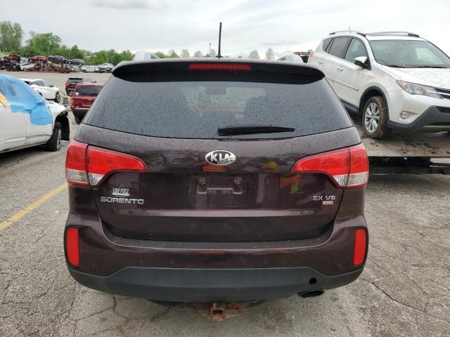 Parquets KIA SORENTO 2014 Bordowy