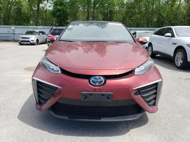 Sedans TOYOTA MIRAI 2017 Red
