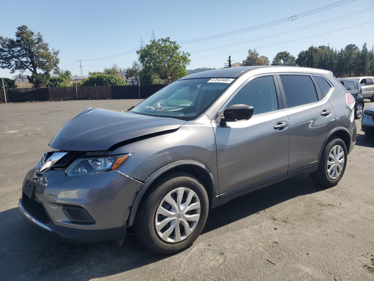 2016 Nissan Rogue S за продажба в San Martin, CA - Front End