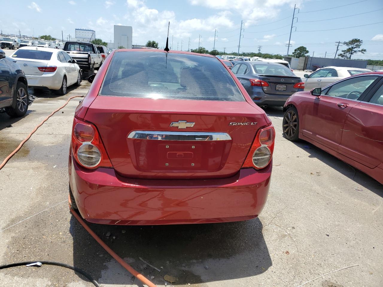 2014 Chevrolet Sonic Lt VIN: 1G1JC5SH9E4211587 Lot: 57090445