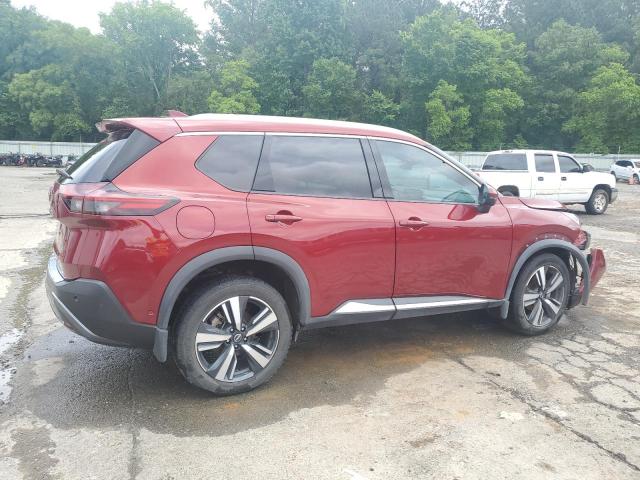  NISSAN ROGUE 2022 Czerwony