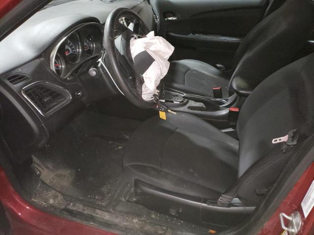 Sedans CHRYSLER 200 2014 Czerwony