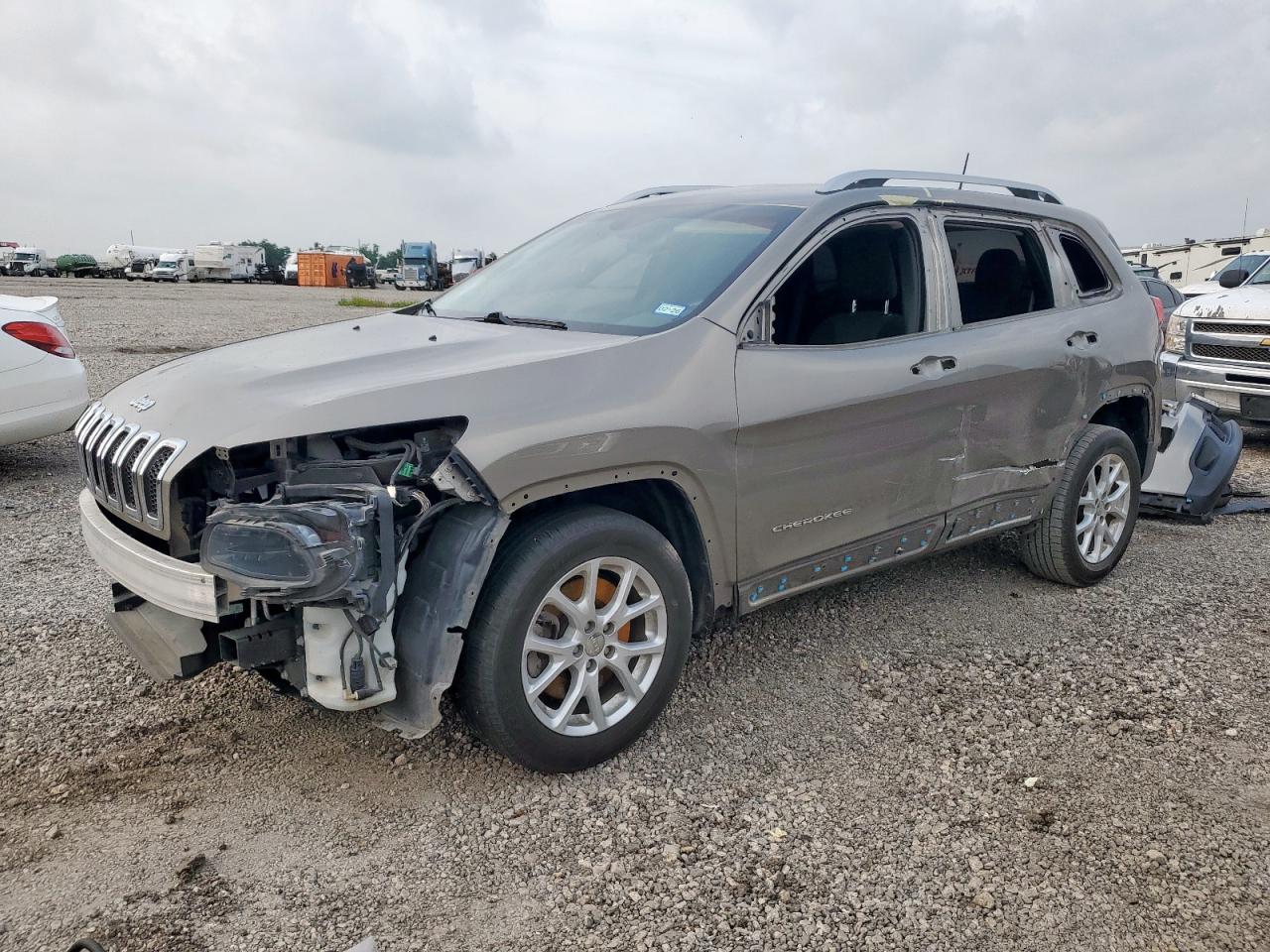 2017 Jeep Cherokee Latitude на продаже в Houston, TX - All Over