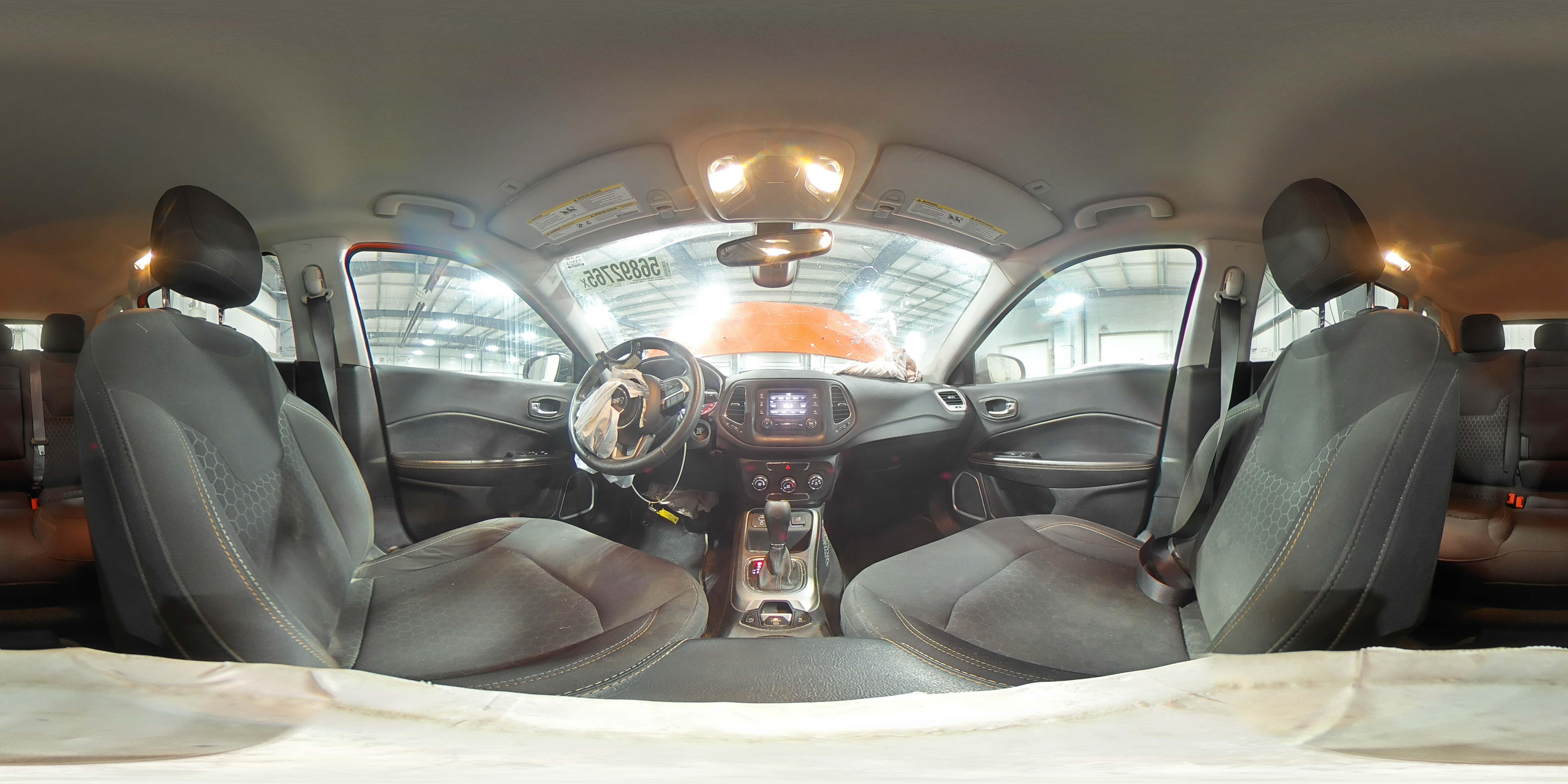 2018 Jeep Compass Sport VIN: 3C4NJCAB1JT181411 Lot: 56892765