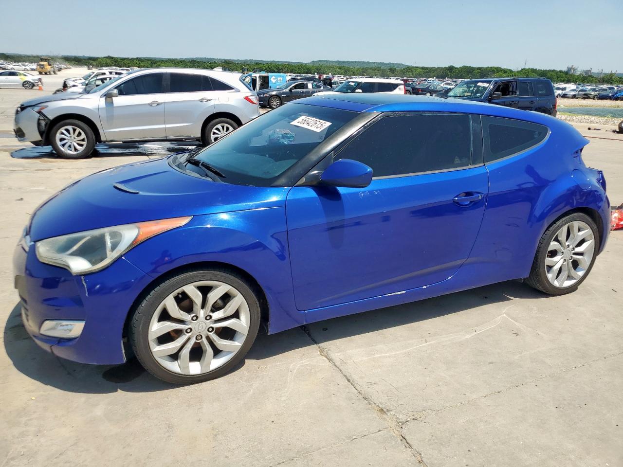 2012 Hyundai Veloster იყიდება Grand Prairie-ში, TX - Rear End