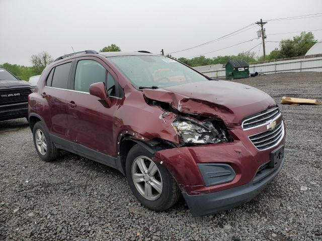  CHEVROLET TRAX 2016 Бургунди