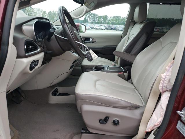  CHRYSLER PACIFICA 2017 Бургунді