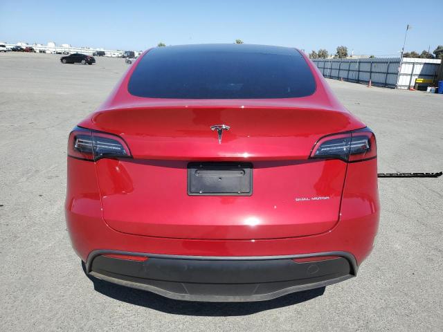  TESLA MODEL Y 2023 Czerwony