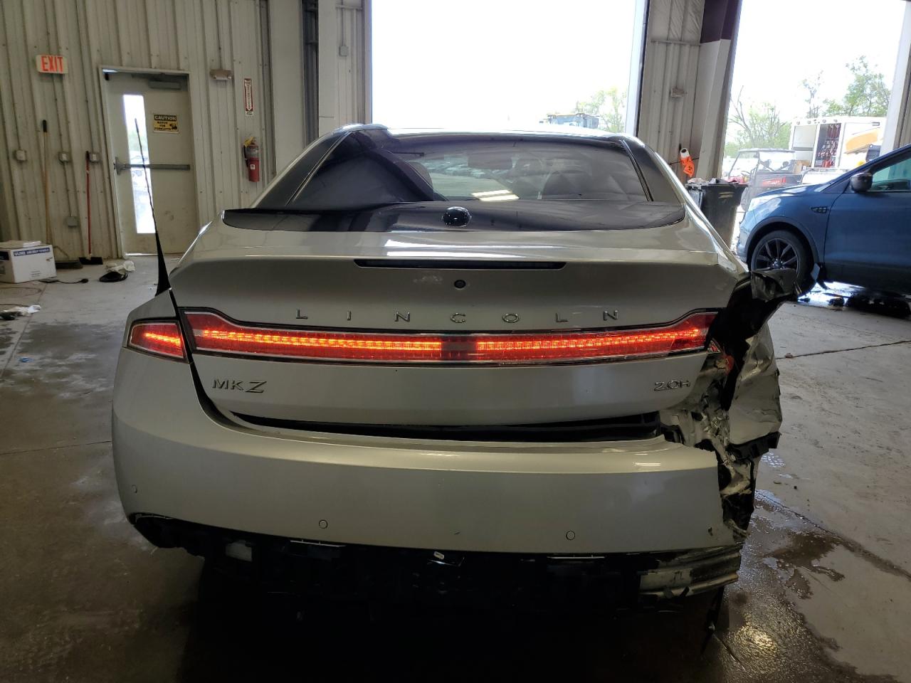 2014 Lincoln Mkz Hybrid VIN: 3LN6L2LUXER816387 Lot: 57054335
