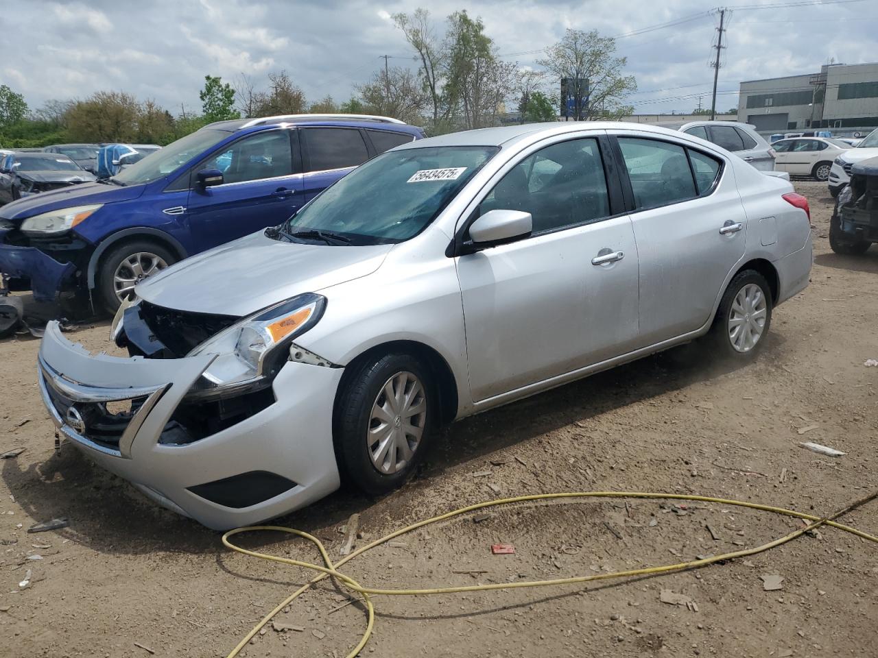 2017 Nissan Versa S на продаже в Chicago Heights, IL - Front End