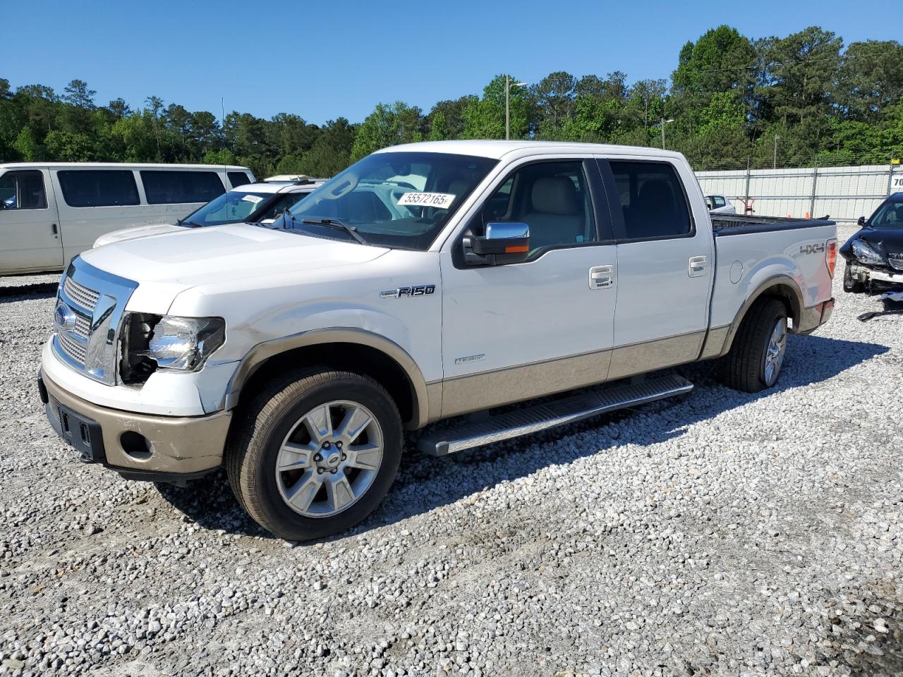 2011 Ford F150 Supercrew للبيع في Ellenwood، GA - Side
