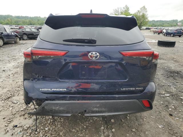  TOYOTA HIGHLANDER 2020 Синий