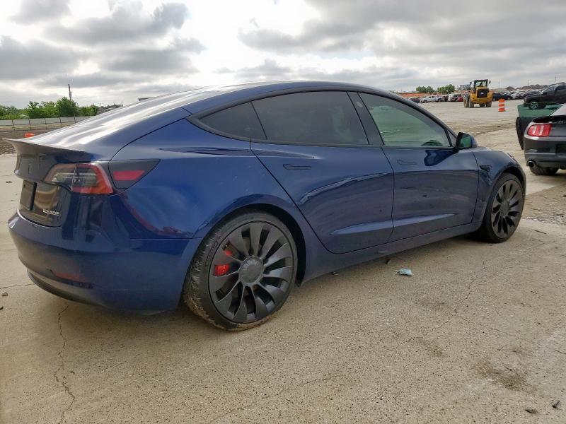  TESLA MODEL 3 2022 Granatowy