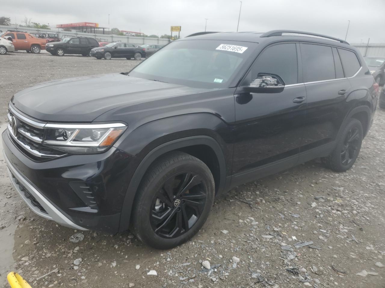 2023 Volkswagen Atlas Se للبيع في Cahokia Heights، IL - Hail
