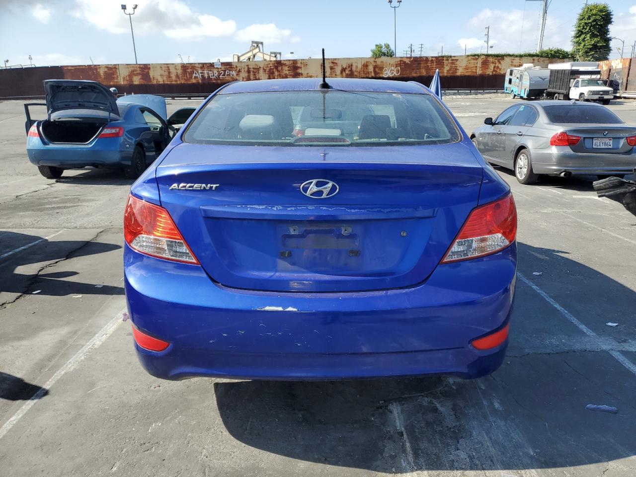 2012 Hyundai Accent Gls VIN: KMHCT4AE4CU198273 Lot: 56573995