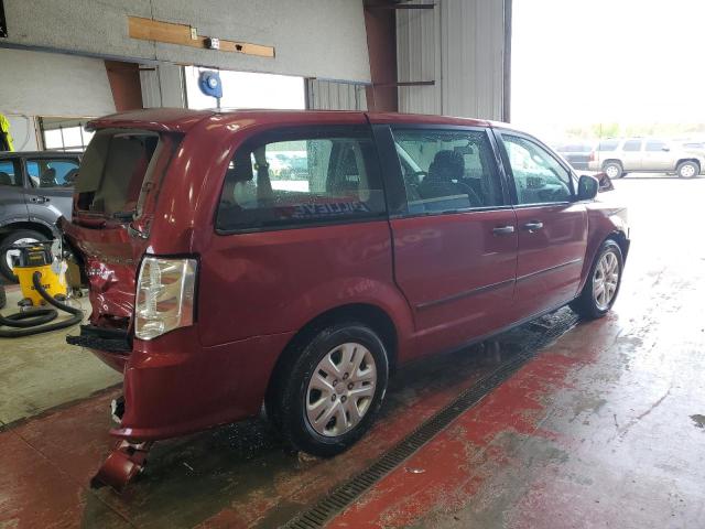  DODGE CARAVAN 2016 Czerwony
