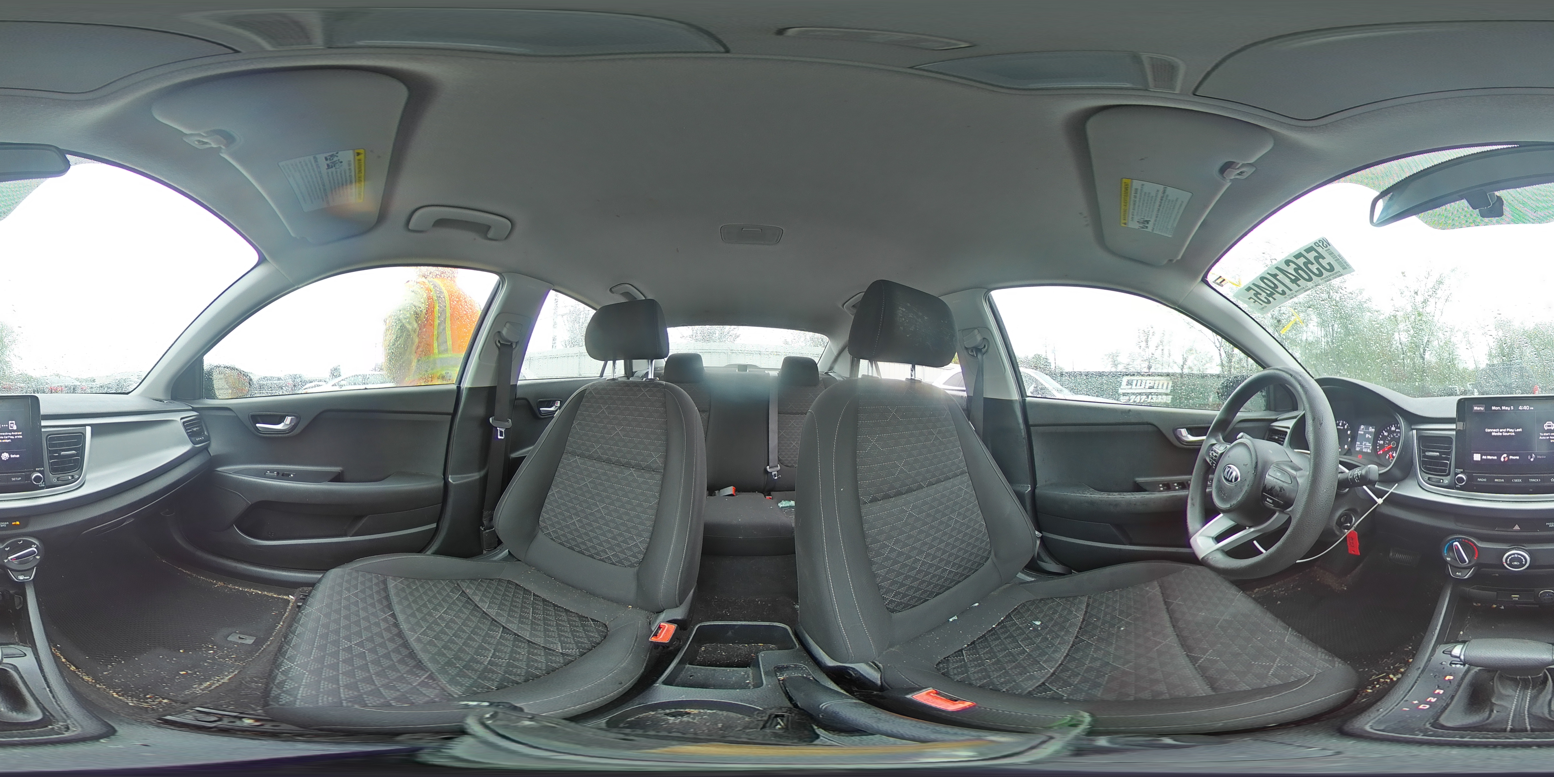 2021 Kia Rio Lx VIN: 3KPA24AD7ME394004 Lot: 55641945
