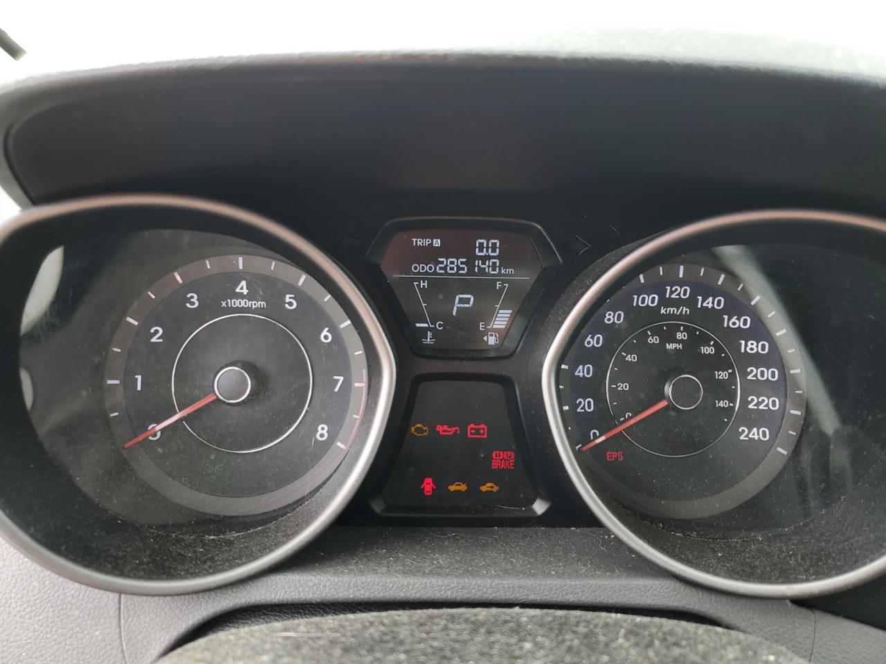 2013 Hyundai Elantra Gls VIN: 5NPDH4AE3DH320711 Lot: 56982805