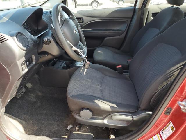 MITSUBISHI MIRAGE 2019 Red