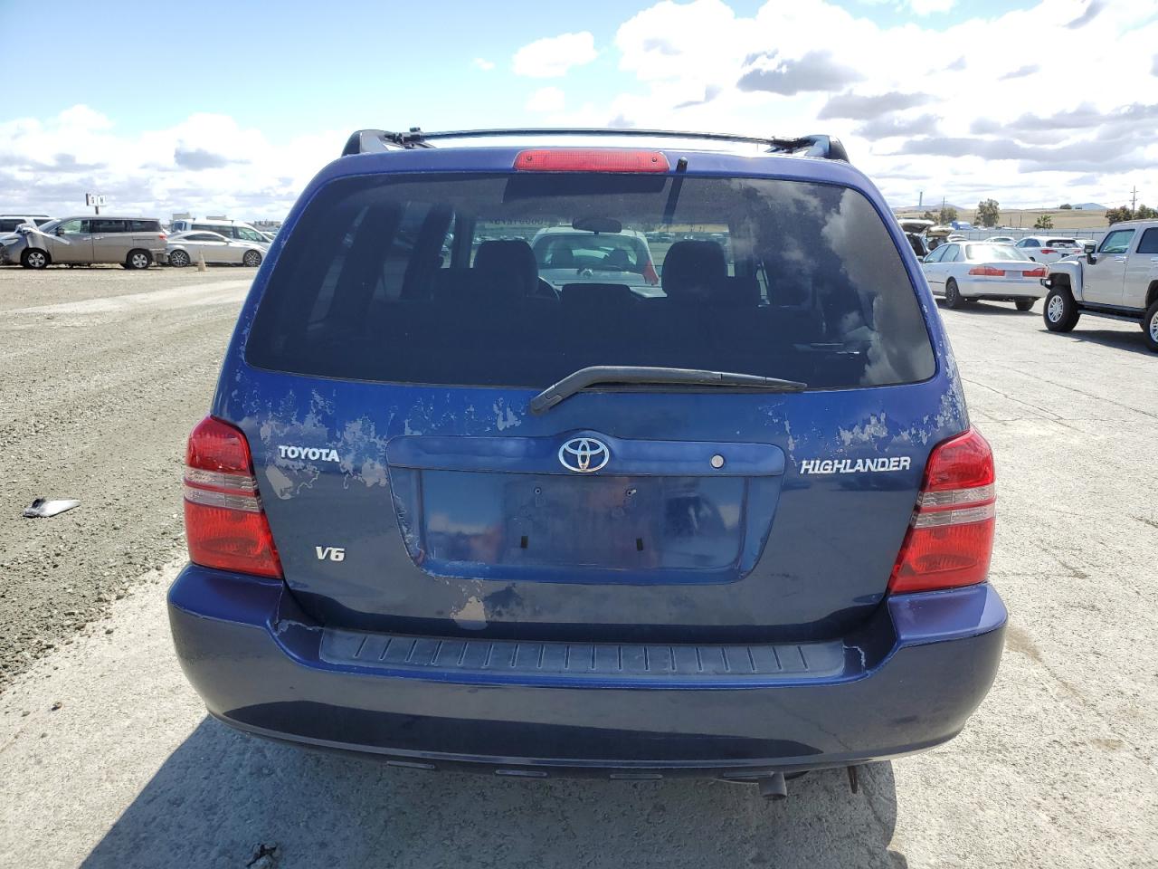2003 Toyota Highlander Limited VIN: JTEGF21A530086700 Lot: 56551275