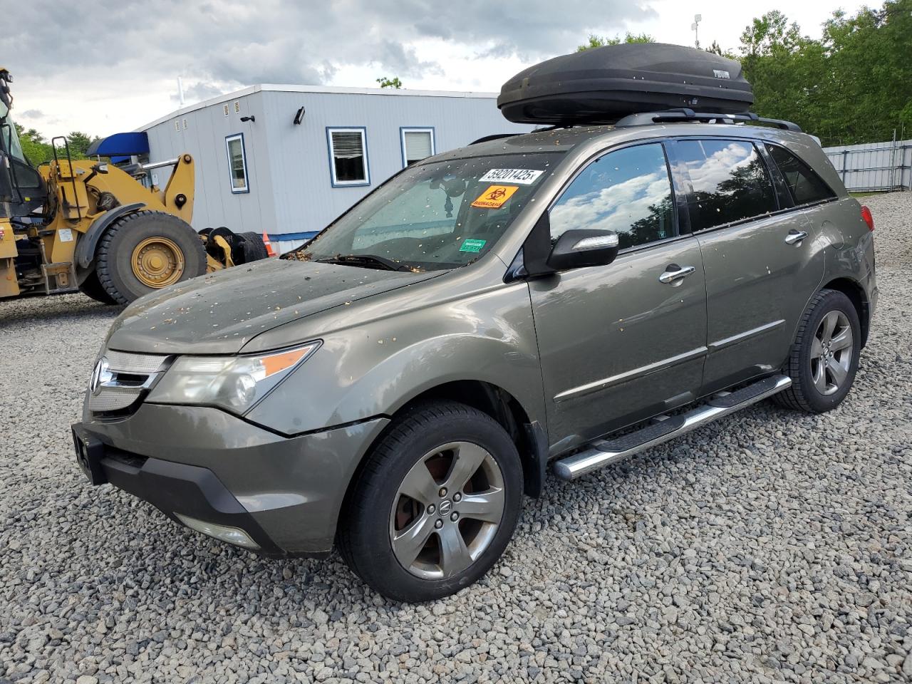 2007 Acura Mdx Sport grey null gas 2HNYD28557H538616 photo #1