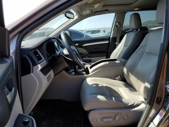 Паркетники TOYOTA HIGHLANDER 2016 Серый