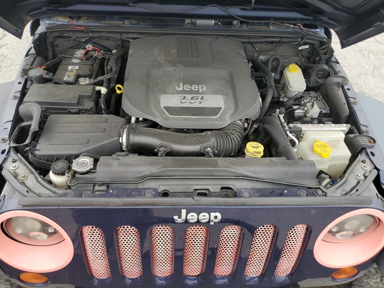 2013 Jeep Wrangler Unlimited Sport VIN: 1C4BJWDGXDL521666 Lot: 57277255