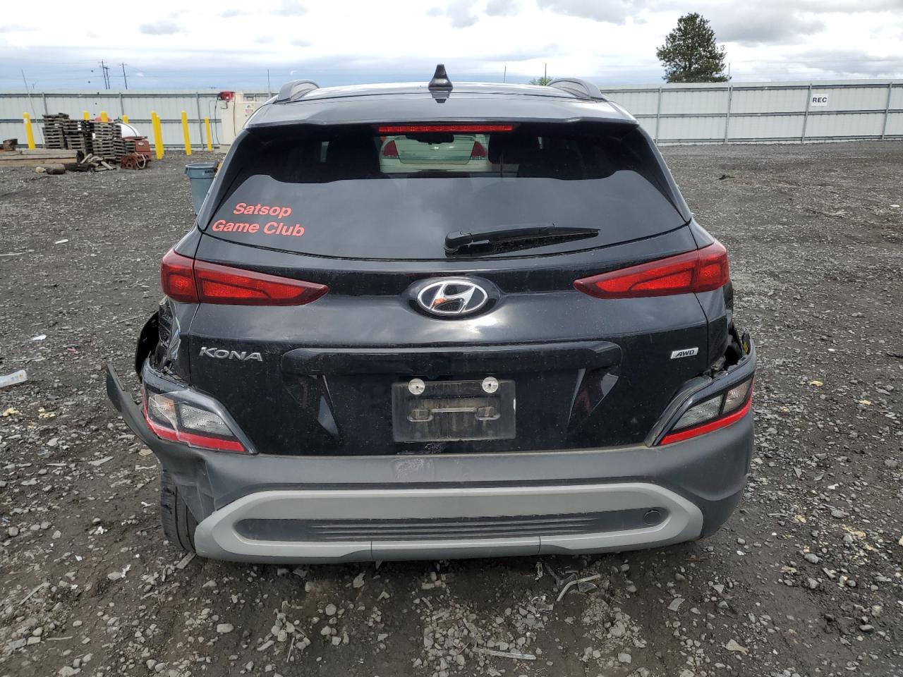 2023 Hyundai Kona Sel VIN: KM8K6CAB6PU996766 Lot: 57437525