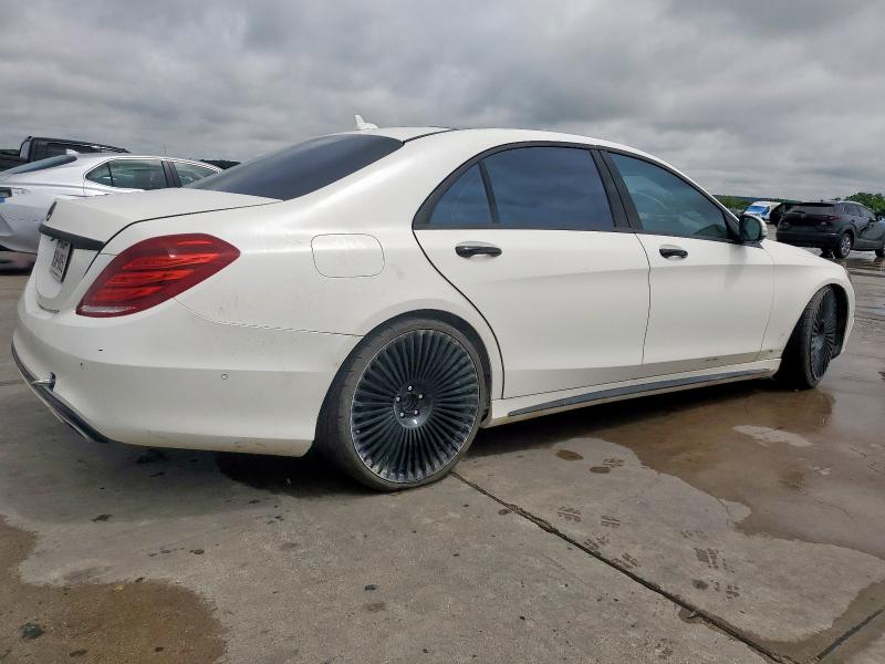 Sedans MERCEDES-BENZ S-CLASS 2015 Biały