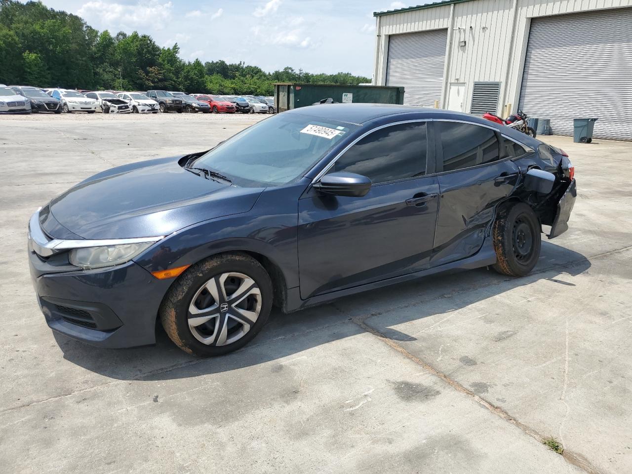 2017 Honda Civic Lx for Sale in Gaston, SC - Rear End