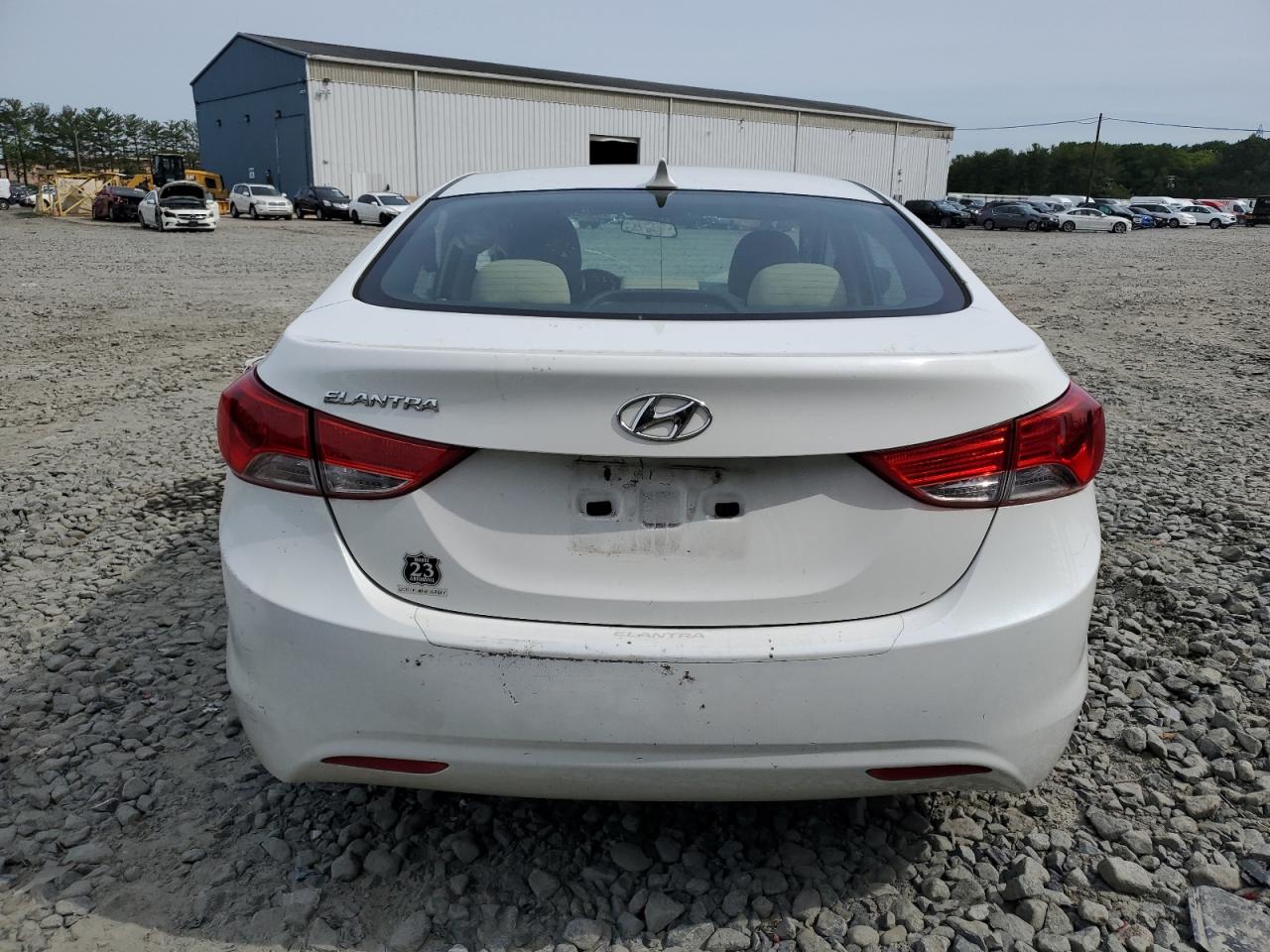 2012 Hyundai Elantra Gls VIN: 5NPDH4AE5CH064473 Lot: 64488985
