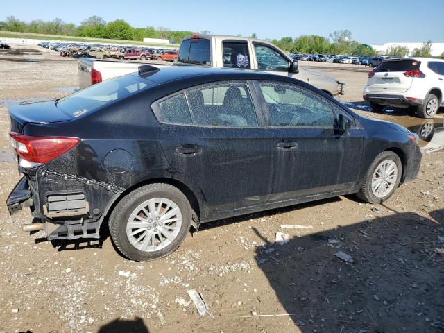  SUBARU IMPREZA 2018 Черный