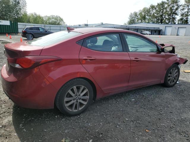  HYUNDAI ELANTRA 2016 Red