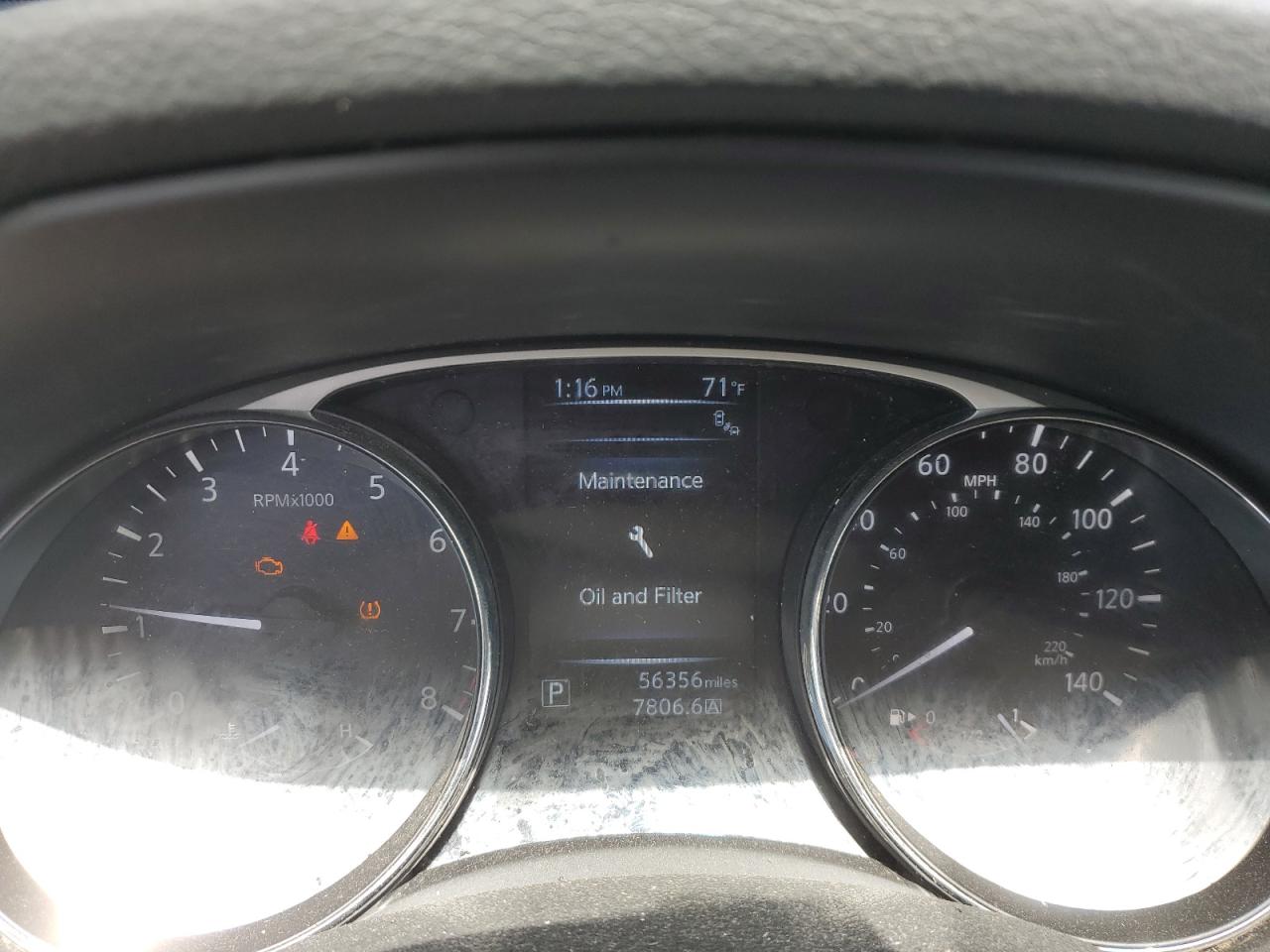 5N1AT2MV1GC866825 NISSAN ROGUE 2016