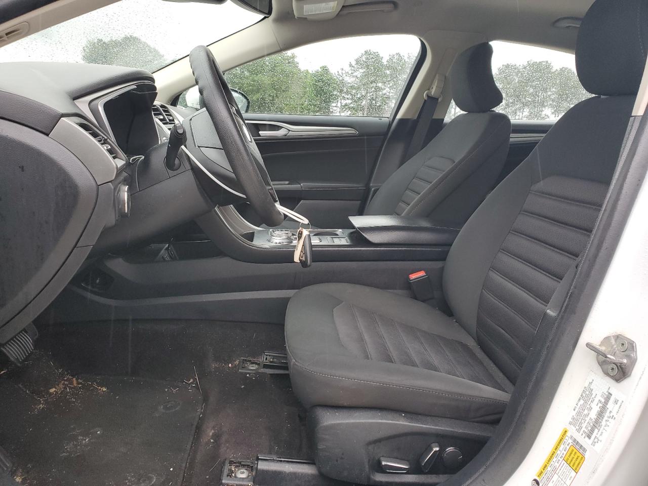 2019 Ford Fusion Se VIN: 3FA6P0LU4KR124916 Lot: 54030305