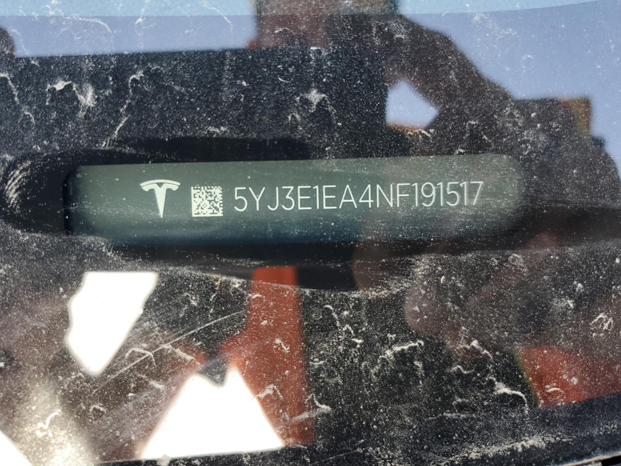 2022 Tesla Model 3 VIN: 5YJ3E1EA4NF191517 Lot: 55575615