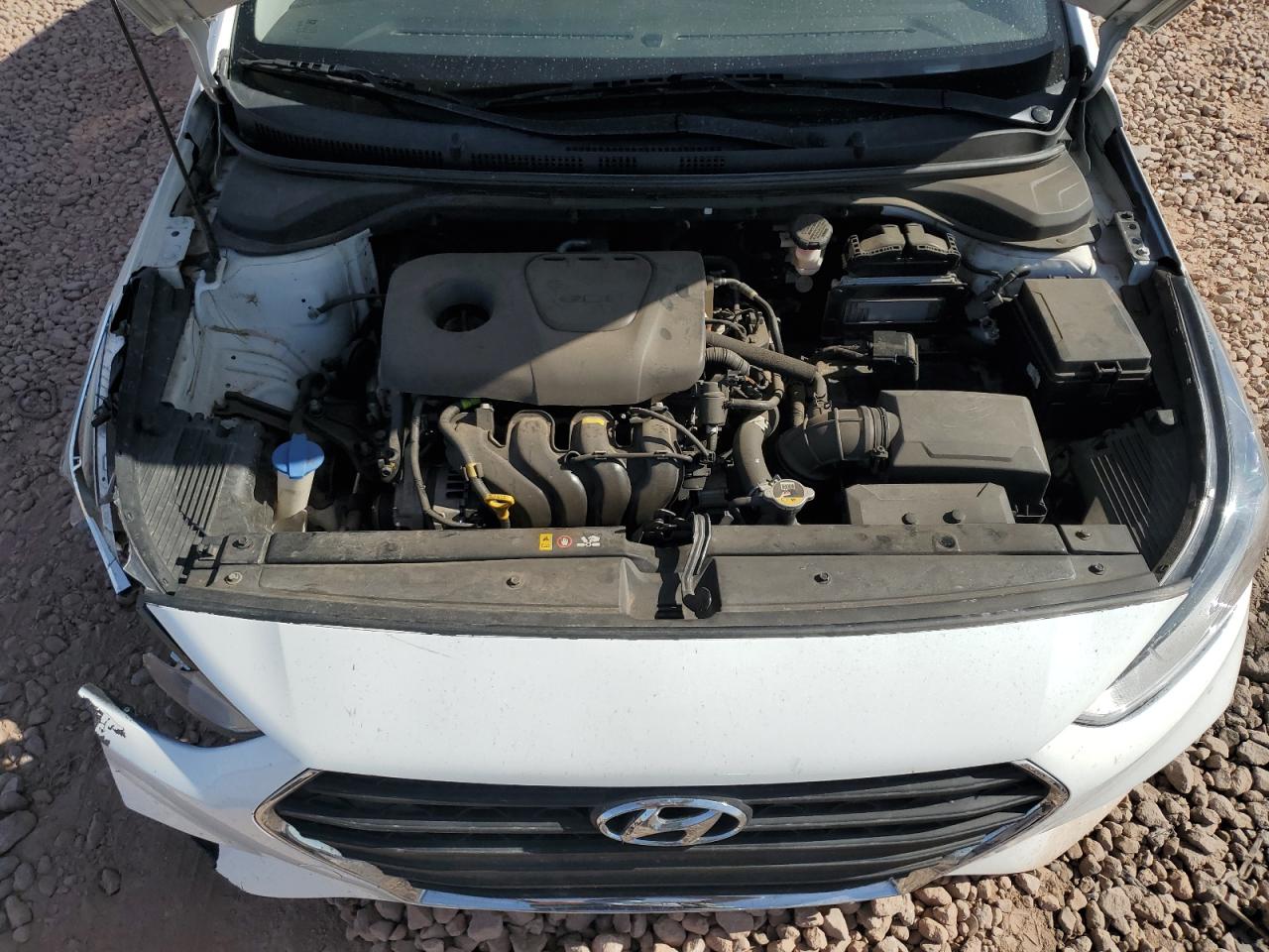 2019 Hyundai Accent Se VIN: 3KPC24A38KE051196 Lot: 57816635