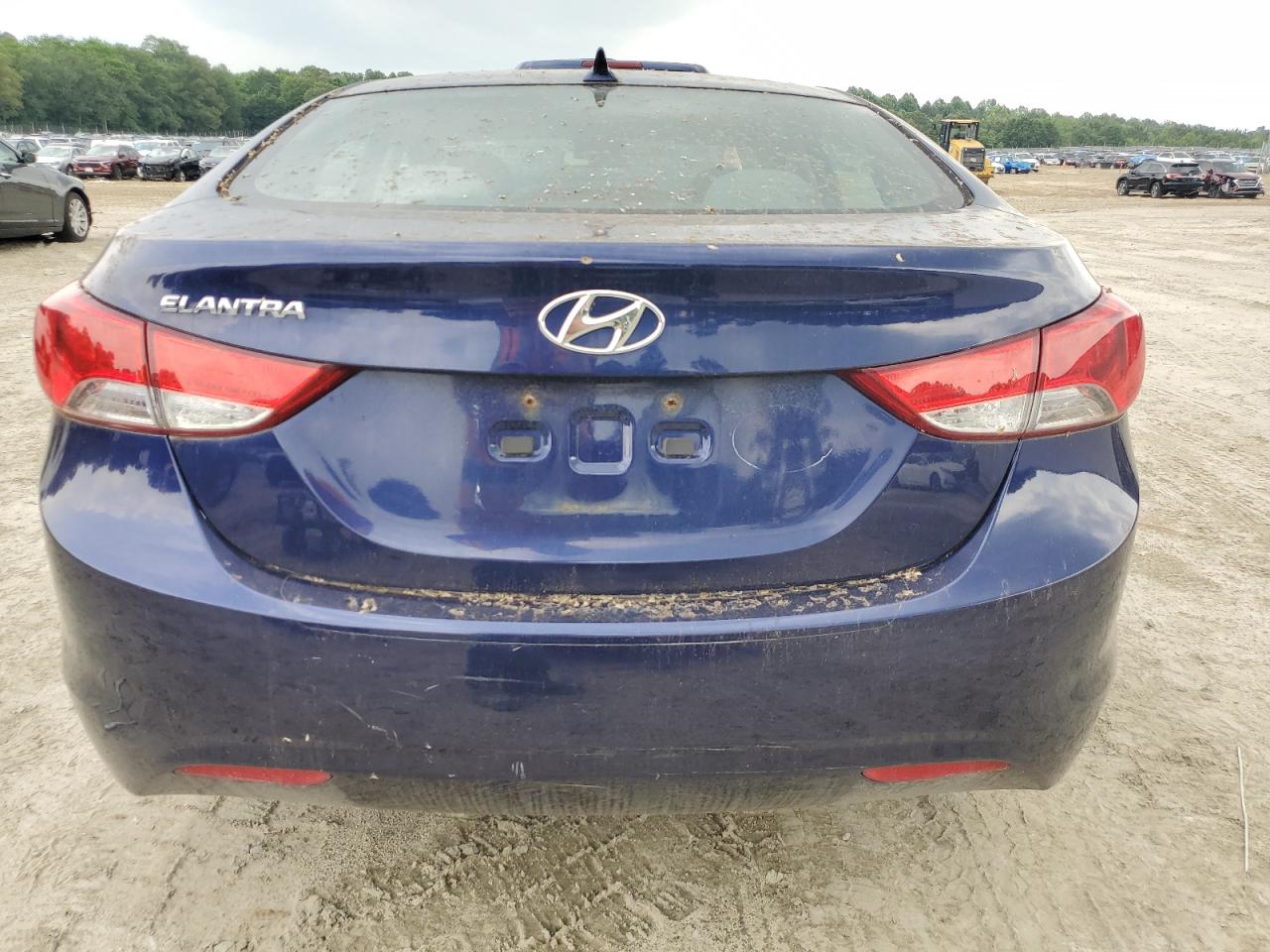 2012 Hyundai Elantra Gls VIN: 5NPDH4AE4CH080423 Lot: 57577585