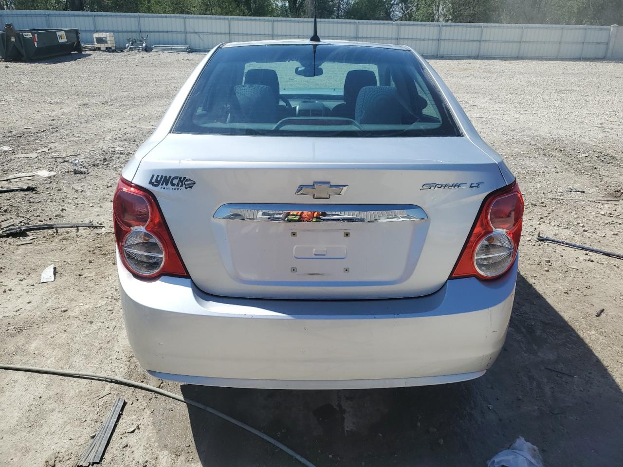 2012 Chevrolet Sonic Lt VIN: 1G1JC5SH7C4162127 Lot: 55988235