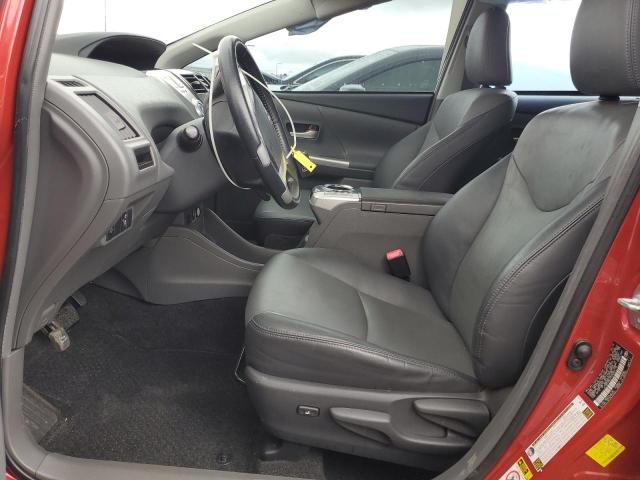  TOYOTA PRIUS 2013 Красный