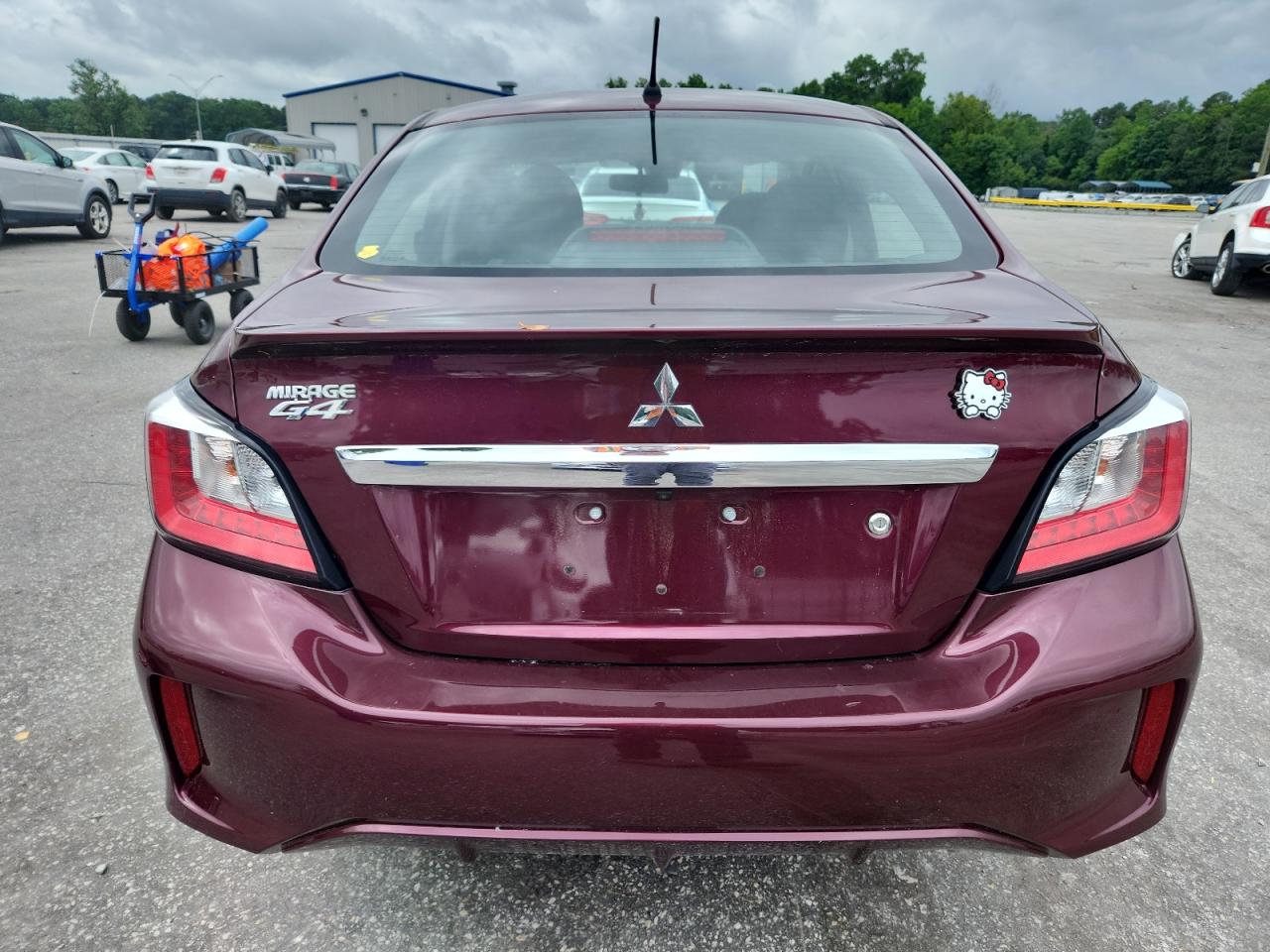 2021 Mitsubishi Mirage G4 Es VIN: ML32FUFJXMHF00744 Lot: 58791135