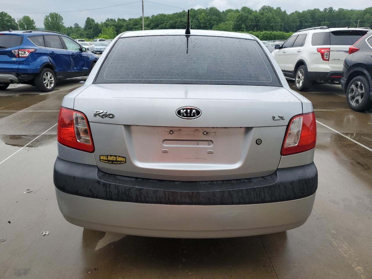 2006 Kia Rio VIN: KNADE123466101514 Lot: 57590235
