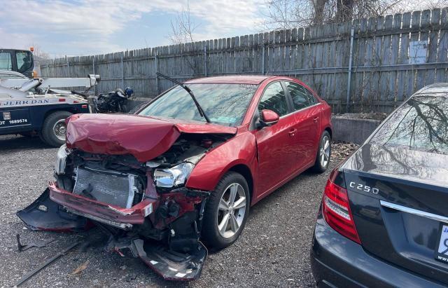 Sedans CHEVROLET CRUZE 2012 Red