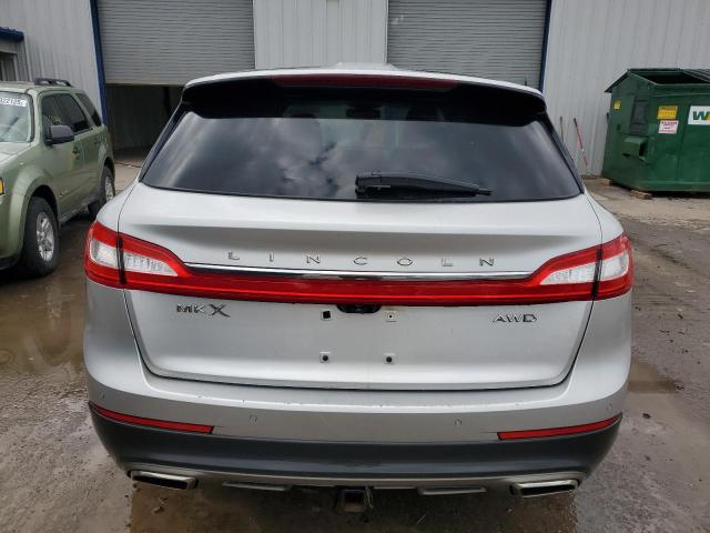  LINCOLN MKX 2016 Серебристый