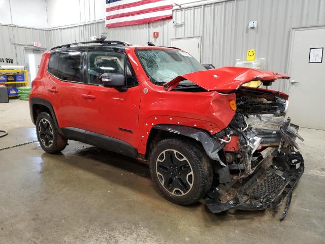  JEEP RENEGADE 2017 Червоний